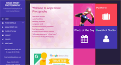 Desktop Screenshot of angieknost.com